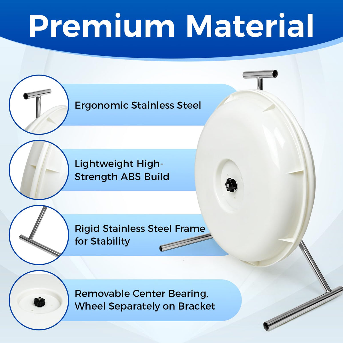 Wire Dispenser Wheel – Single Spool, 250ft